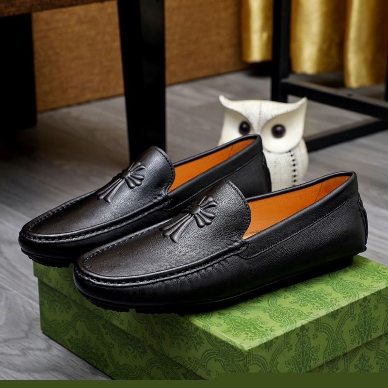 G*u*i leather shoes